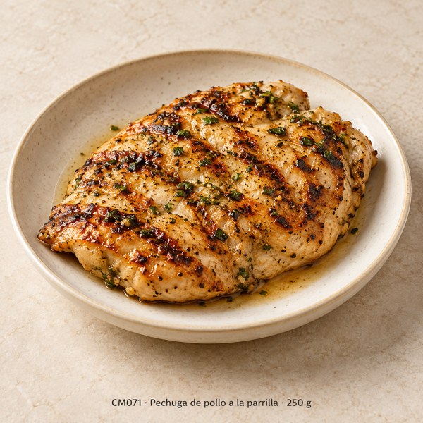Pechuga de pollo a la parrilla 500 g
