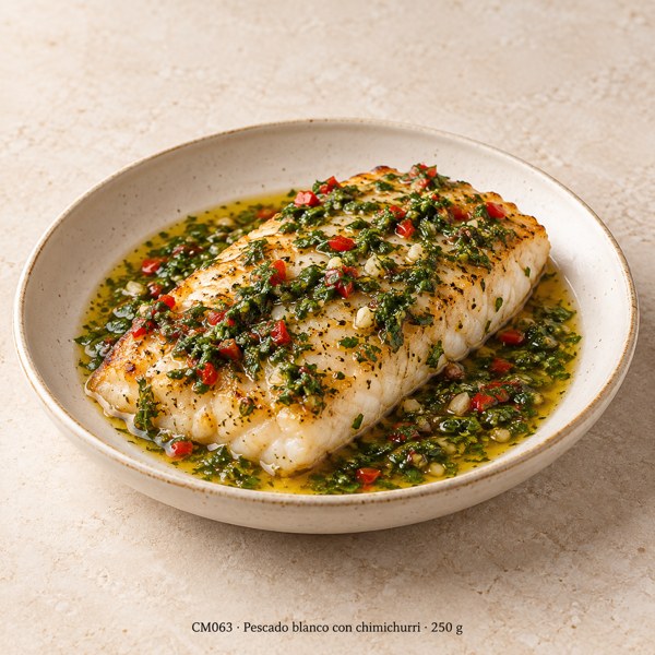 Pescado blanco con chimichurri 500 g