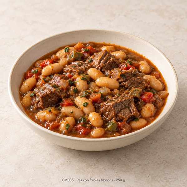 Res con frijoles blancos 500 g