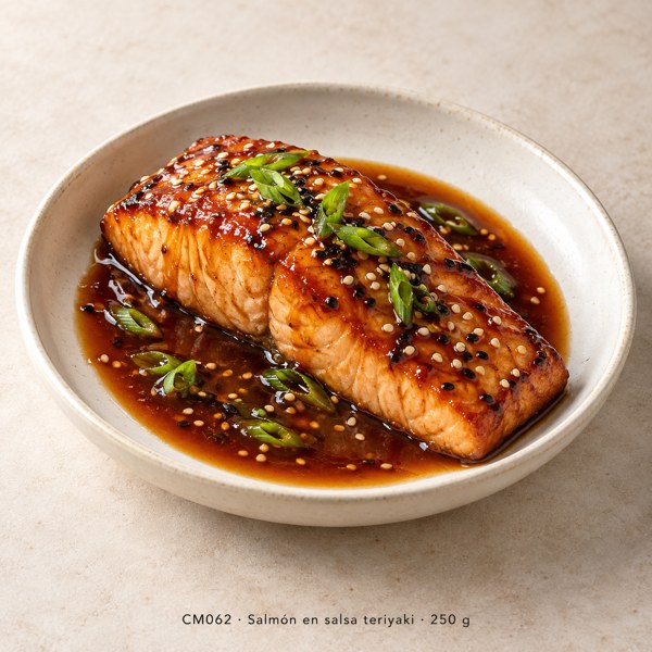 Salmón en salsa teriyaki 1 kg