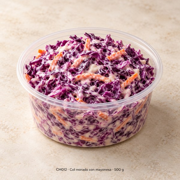 Col morada con mayonesa 500 g