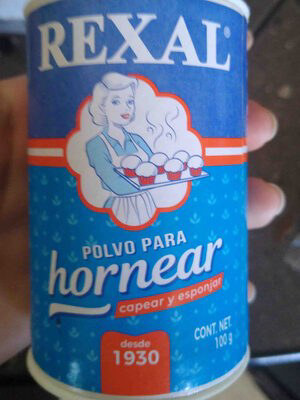 REXAL 100GR POLVO PARA HORNEAR