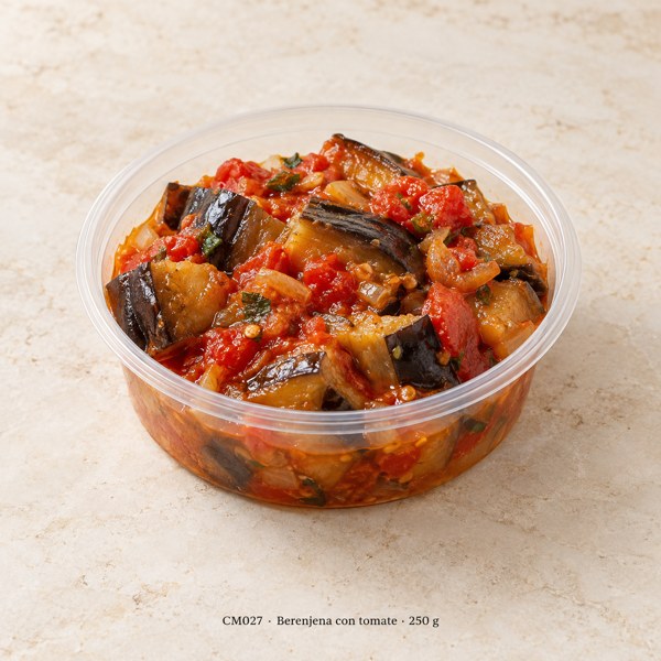 Berenjena con tomate 250 g