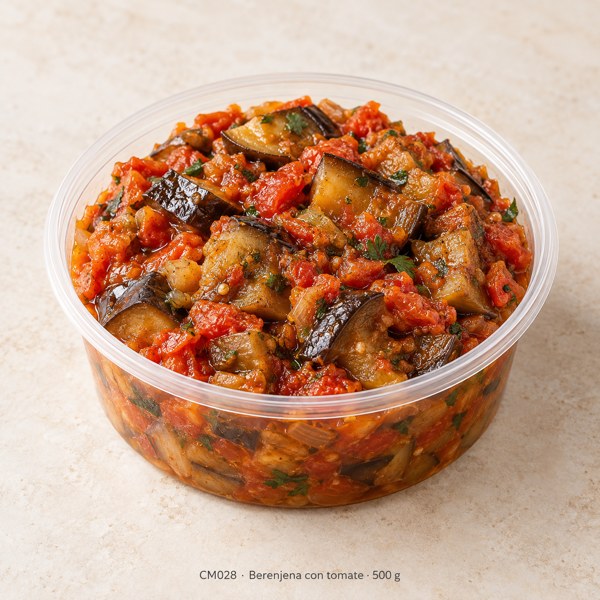 Berenjena con tomate 500 g