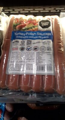 Salchicha polaca de pavo