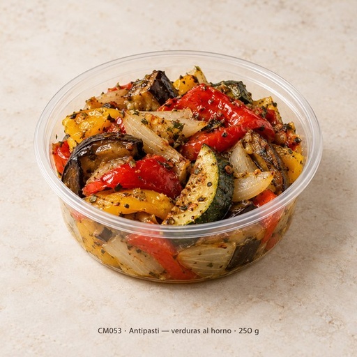 [CM053] Antipasti — verduras al horno 250 g