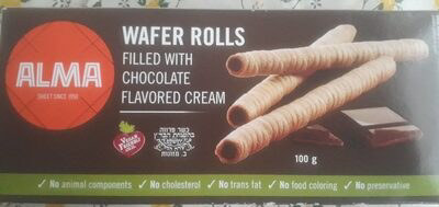 [7290011249748] Wafer Rolls Alma