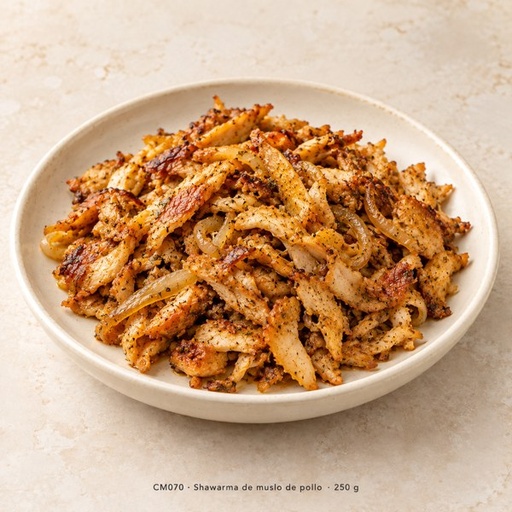 [CM070-250] Shawarma de muslo de pollo 250 g