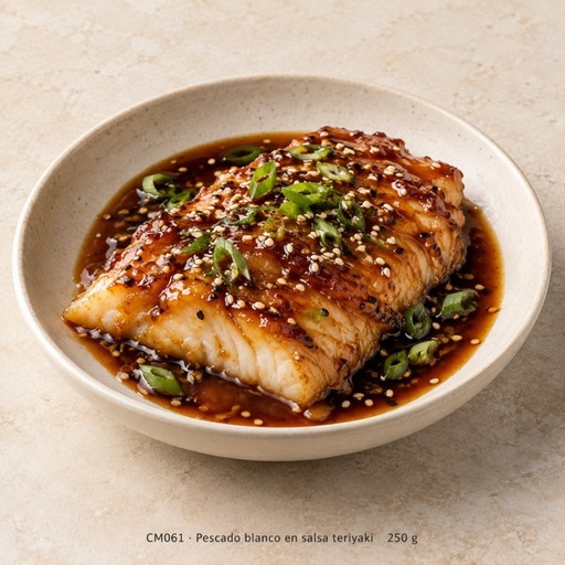 [CM061-500] Pescado blanco en salsa teriyaki 500 g