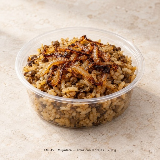 [CM045] Mujadara — arroz con lentejas 250 g
